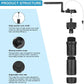 BAITAI Internal Fish Tank Filter For 30-200L Aquaruims