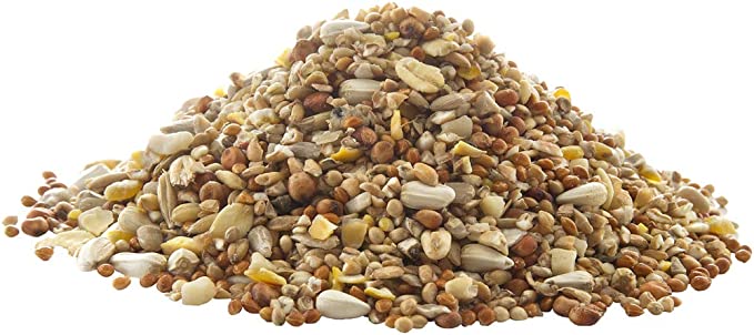 Peckish Complete Seed and Nut No Mess Wild Bird Food Mix, Natural