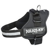 Julius-K9 Powerharness Dog Harness Black