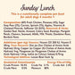 Lily's Kitchen Grain Free Complete Wet Adult Dog Food Sunday Lunch 150g