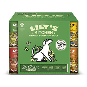 Lily's Kitchen Wet Adult Dog Food Classic Multipack 24x400g Cans