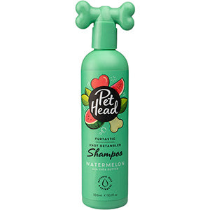 Pet Head Furtastic Watermelon with Shea Butter Knot Detangler Dog Shampoo 300ml