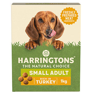 Harringtons Complete Natural Small Breed Dry Adult Dog Food Turkey & Rice 1kg