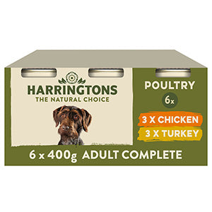 Harringtons GF Complete Natural Wet Adult Dog Food 6x400g Cans