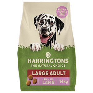 Harringtons Complete Natural Large Breed Dry Adult Dog Food Lamb & Rice 14kg