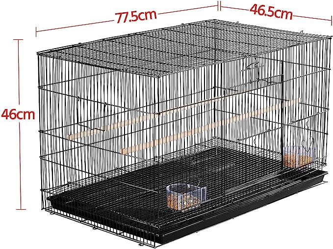 Yaheetech Large Bird Cage Wide Flight Cage
