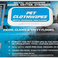 UltraGrime Pet Cleaning Wet Wipes 80 Thick Wipes - Pet Wipes Dog Cleaning Wipes