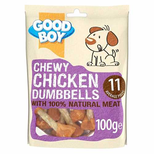 Good Boy Chewy Chicken Dumbells - 100g