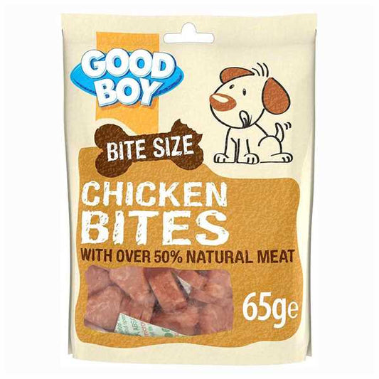 Good Boy Chicken Bites Dog Treats - 65g