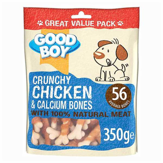 Good Boy Pawsley Crunchy Chicken & Calcium Bones - 350g