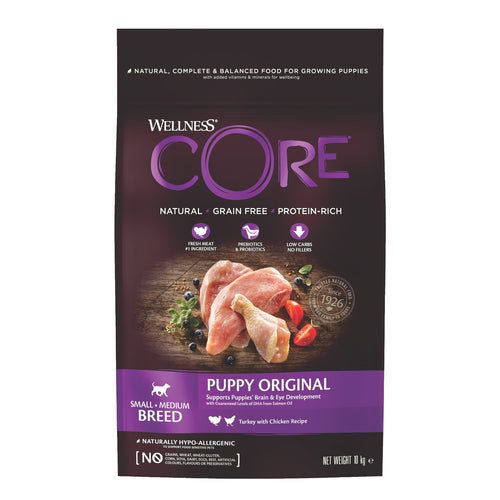 Wellness CORE Grain Free Dry Puppy Food Chicken and Turkey
