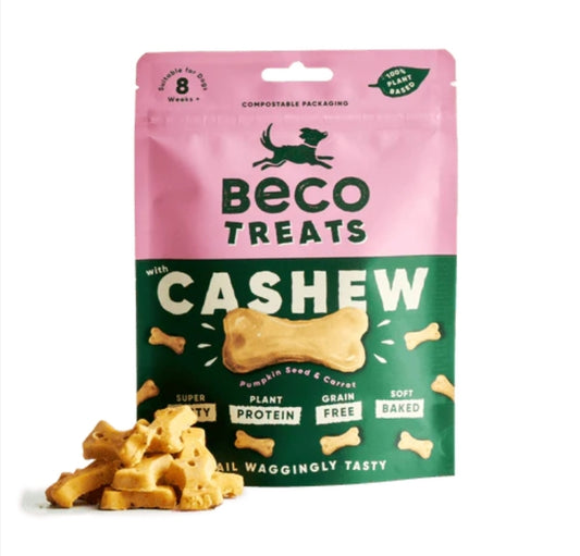 Beco Cashew Dog Treats with Pumpkin Seed & Carrot 70g