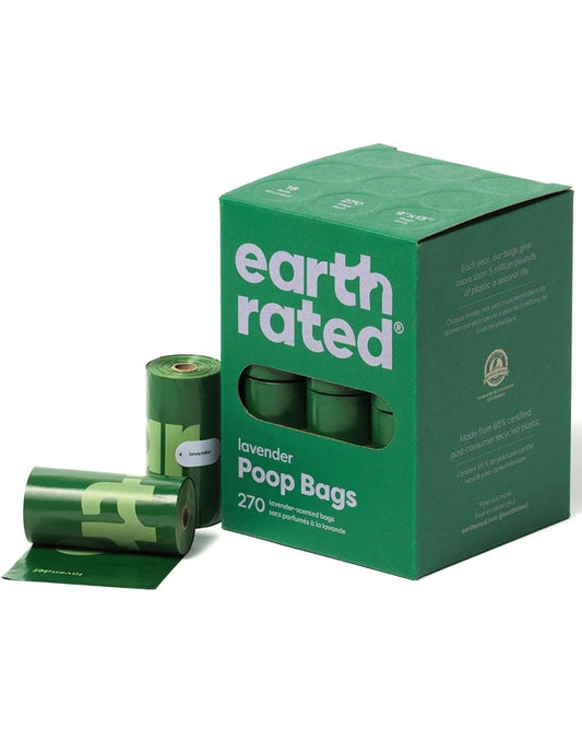 Earth Rated Dog Poo Bags, Guaranteed Leak Proof and Extra Thick Waste Bag Refill