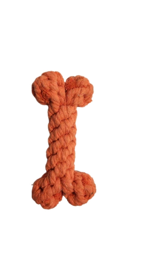 Dog Toy Knotted Rope Bone
