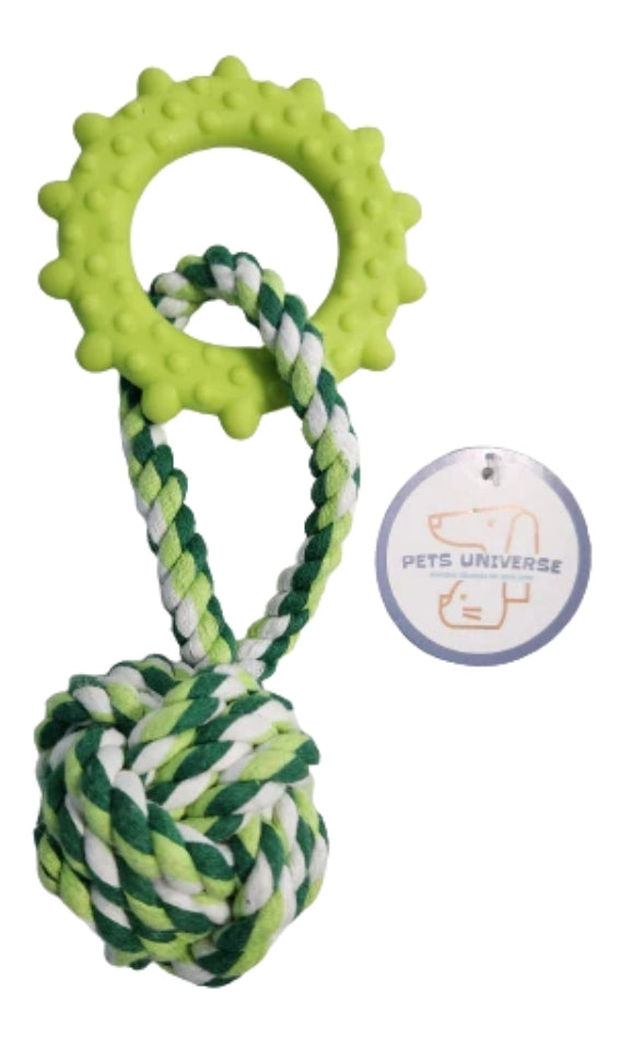 Dog Toy Small Rope with Handle