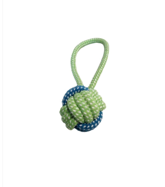Dog Toy Knotted Ball Puller