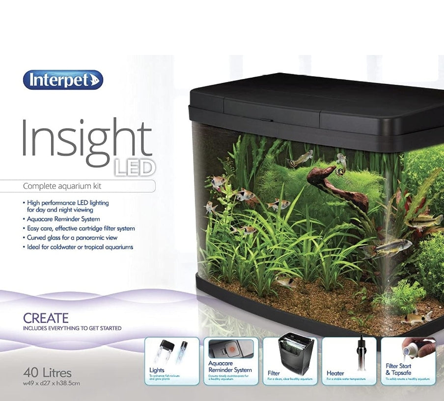 Interpet Insight LED Aquarium - 40 Litre