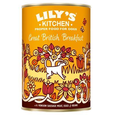 Lily's Kitchen Complete Wet Adult Dog Food Great British Breakfast 400g