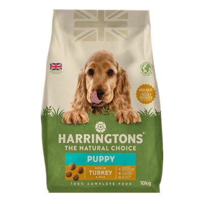 Harringtons Complete Dry Puppy Food - Rich in Turkey & Rice 10kg
