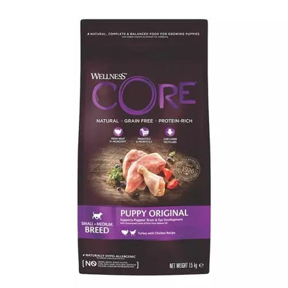 Wellness CORE Grain Free Dry Puppy Food Chicken and Turkey