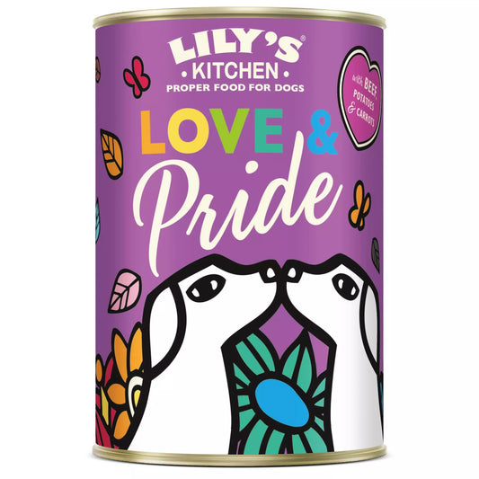 Lily's Kitchen Limited Edition Full of Love and Pride Dinner for Dogs 400g