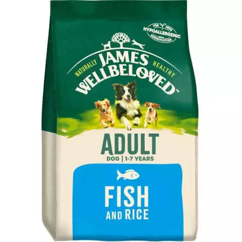 James Wellbeloved Dry Adult Dog Food Fish & Rice