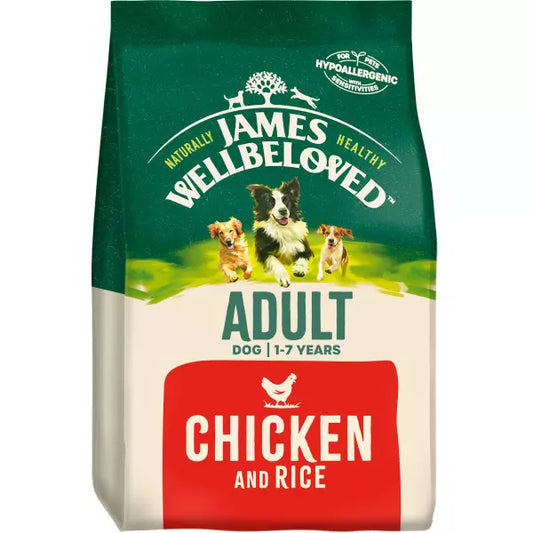James Wellbeloved Dry Adult Dog Food Chicken and Rice