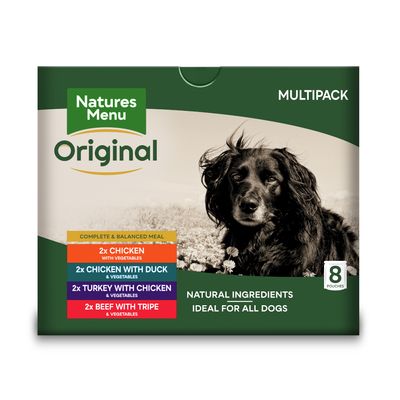 Natures Menu Multipack Complete Dog Pouches 300g 8 Pack