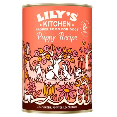 Lily's Kitchen Complete Wet Puppy Food Chicken Dinner 400g
