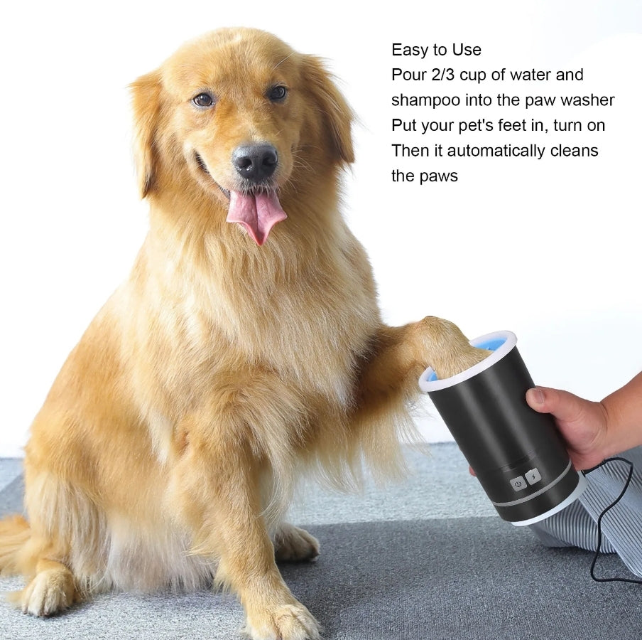 Automatic Electric Pet Paw Cleaner With Charger