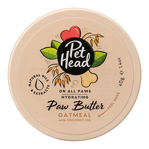 Pet Head On All Paws Oatmeal with Coconut Hydrating Dog Paw Butter 40g
