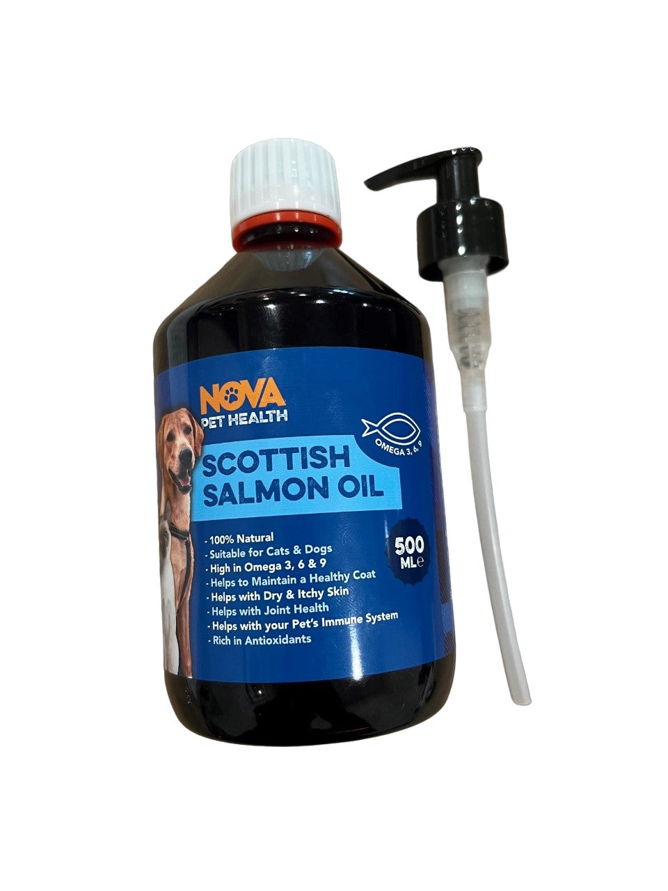 Nova Pet Health Scottish Salmon Oil - 500ml