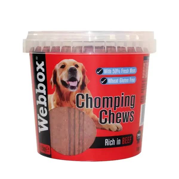 Webbox Meaty Chomping Chews, 1.5kg