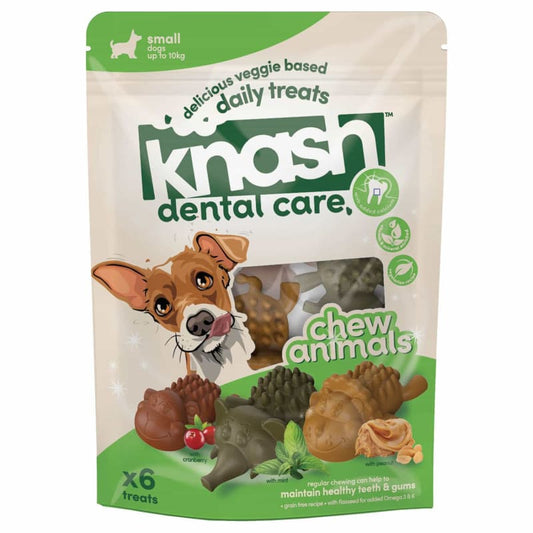 Knash Dental Care Animal Chew Small Dog Treats - Pets Universe