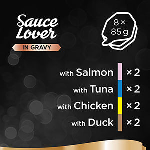 Sheba Sauce Lover Trays 8pk