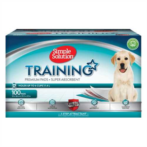 Simple Solution Economy Puppy Training Pads - Box of 100 - Pets Universe