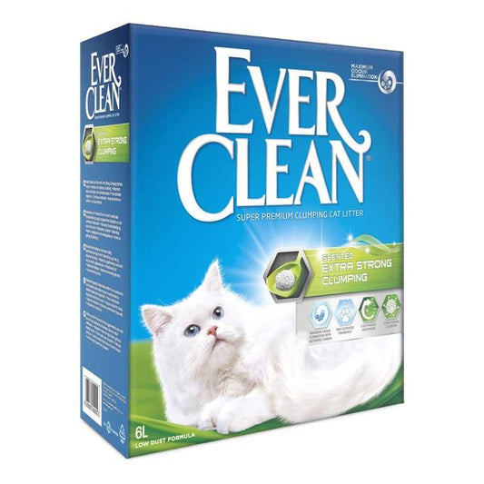 Ever Clean Extra Strong Clumping Adult Cat Litter Scented 10 Litre - Pets Universe