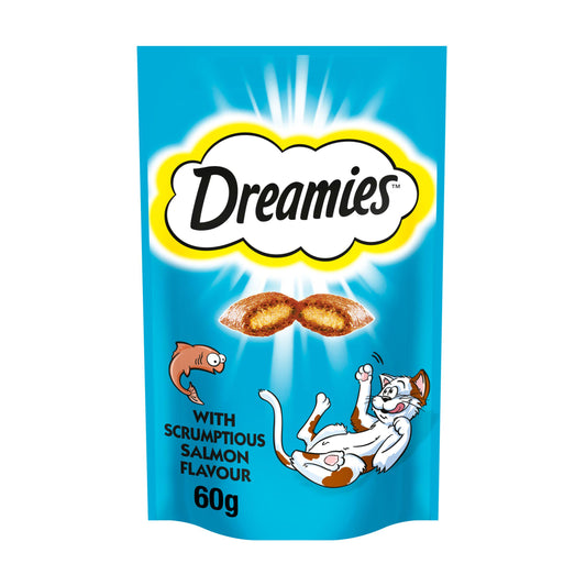Dreamies Pride Cat Treat Biscuits with Salmon 60g - Pets Universe