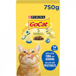 Purina Go-Cat Food - Herring & Tuna 750g - Pets Universe