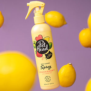 Pet Head Felin' Good Lemonberry with Lemon Oil Cat Dry Clean Spray 300ml - Pets Universe