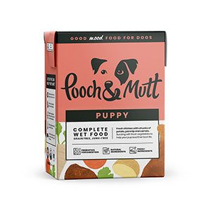 Pooch and Mutt Wet Puppy Food Chicken Pouch 375g - Pets Universe