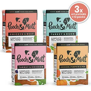 Pooch and Mutt Wet Dog Food Multipack 12x375g - Pets Universe