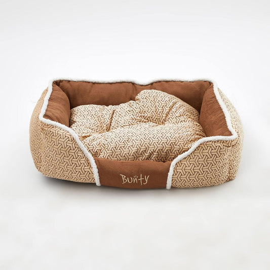Cream Kensington Dog Bed 90x70cm - Pets Universe