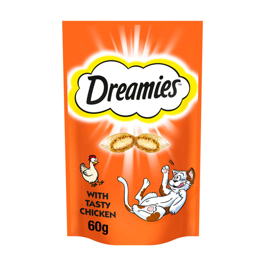 Dreamies Pride Cat Treat Biscuits with Chicken 60g - Pets Universe